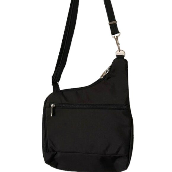 Travelon Anti-Theft Classic Crossbody Bag - Black - 11.5" x 13.5" x 2.25" - Picture 3 of 7